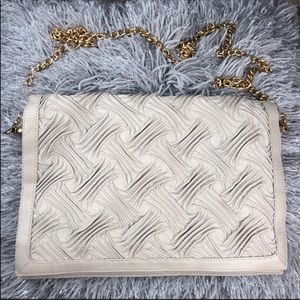 Isabella Fiore textured crossbody leather handbag